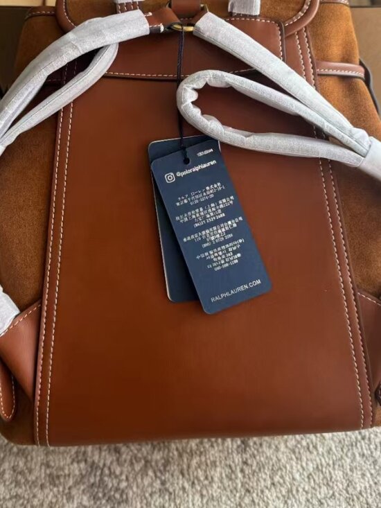 Polo Ralph Lauren Suede Bellport Backpack In Brown | ModeSens main image 6